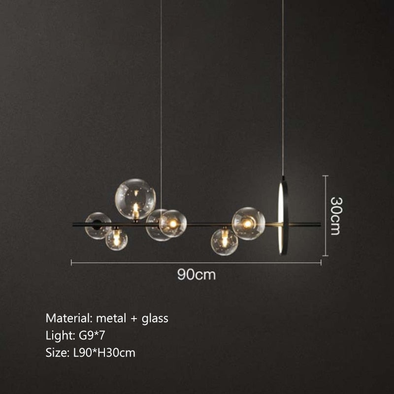 Bubble Ball G9 Ceiling Chandelier