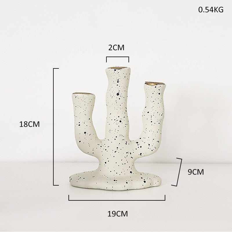 Creative Candle Holder Resin