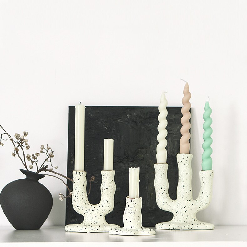 Creative Candle Holder Resin