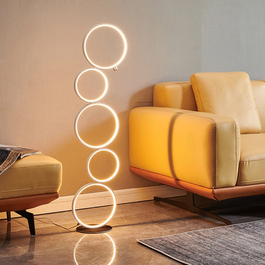 Ring Design Led Floor Lamp