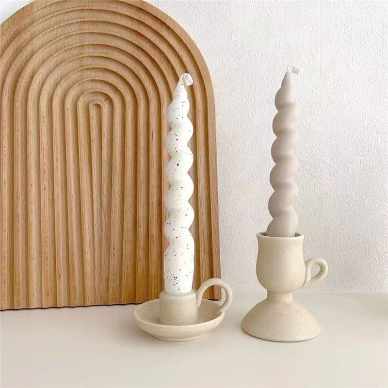 Tea time candle holder