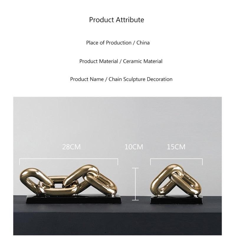 Nordic Golden Chain Statue