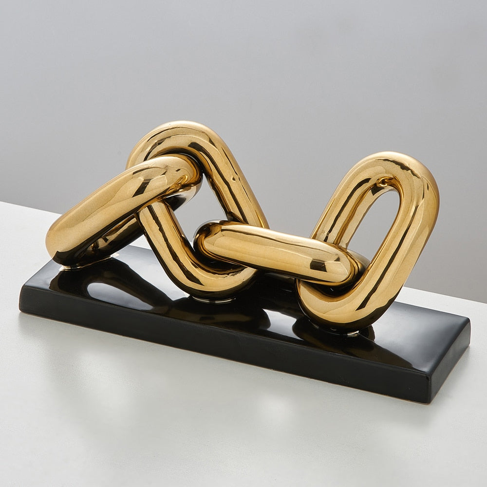 Nordic Golden Chain Statue