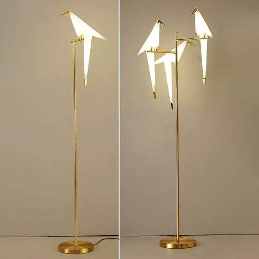 Paper Crane The Bird Led Floor Lamp